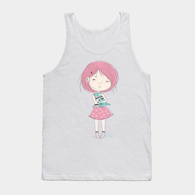 Baby Girl Tank Top by TatianaGomes